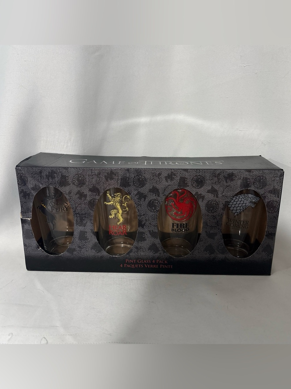 Game of Thrones Pint Glass Set - Collectibles